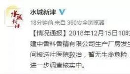 突发！又一化工厂发生火灾致14人受伤！